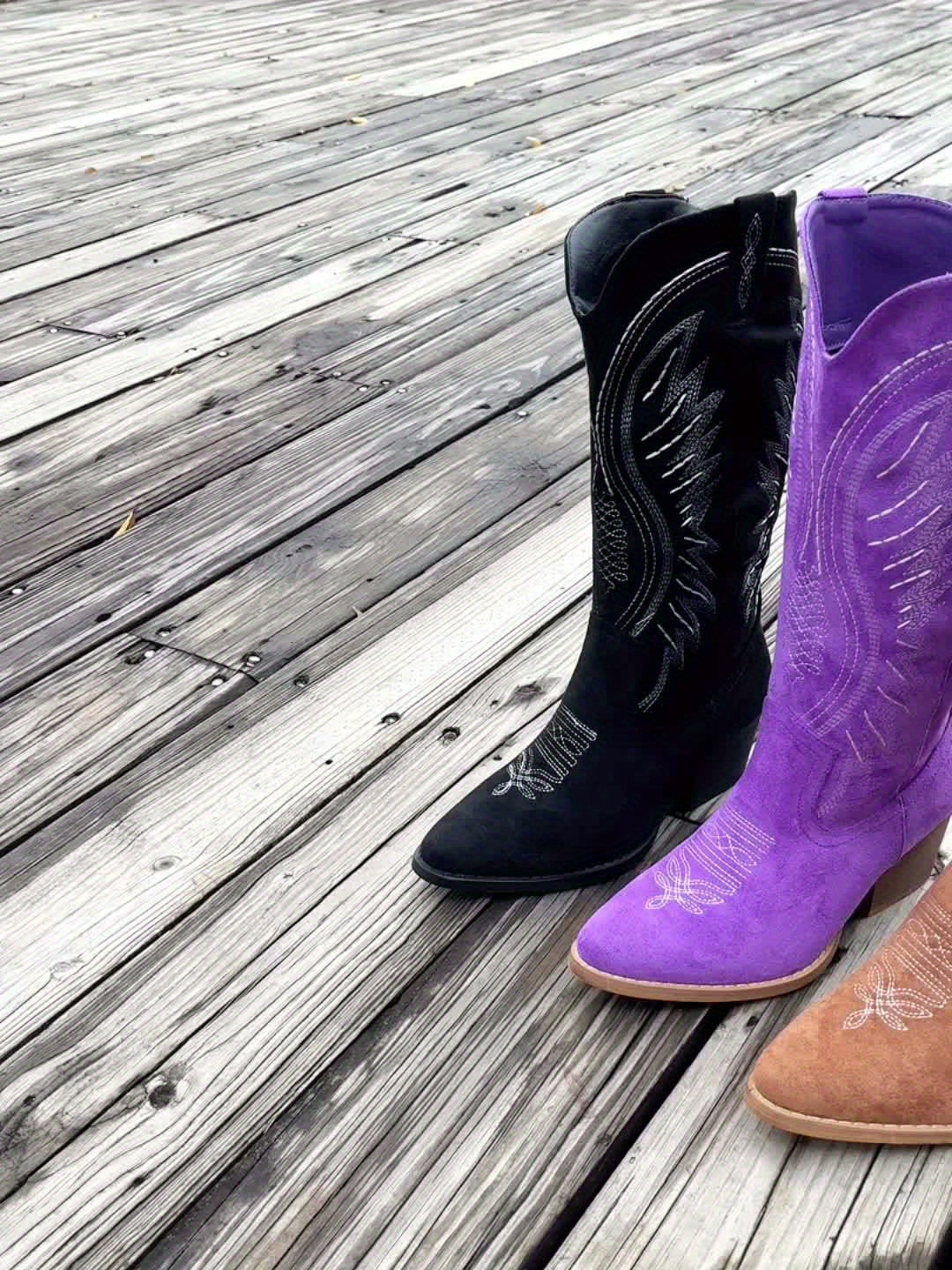 Bloom® | Midnight Suede Boots