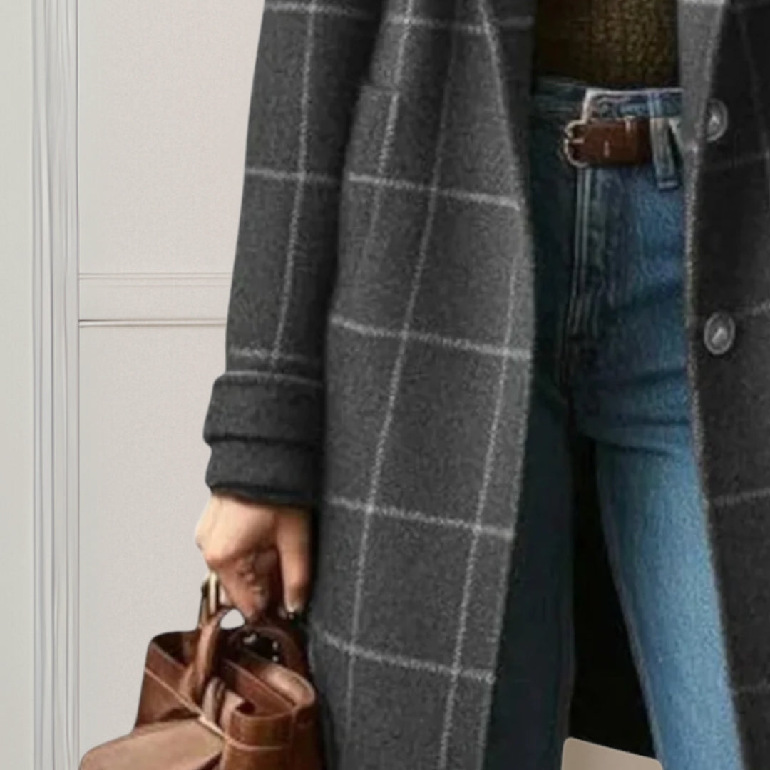 Judith™ | Premium lange winterjas – Elegante warmte en tijdloze verfijning