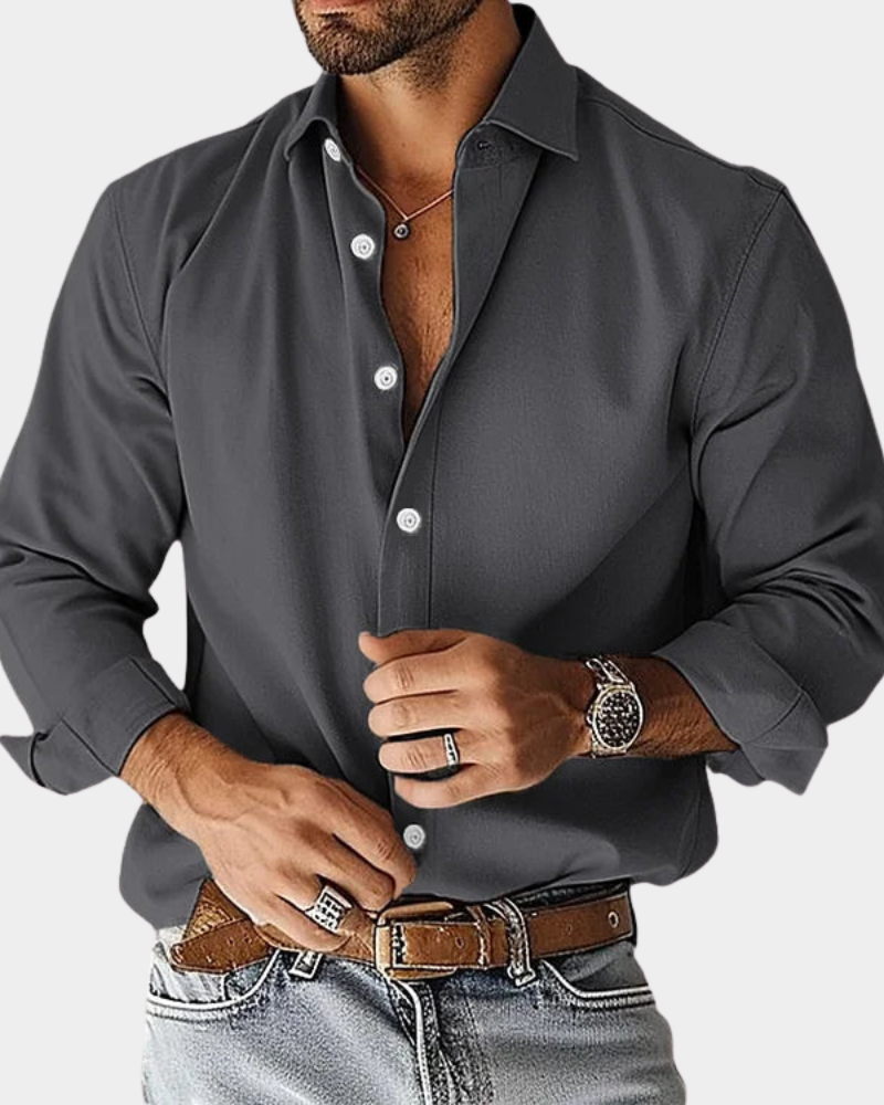 Julian™ | Luxe Stretch Overhemd – Kreukvrij, Comfortabel & Tijdloos
