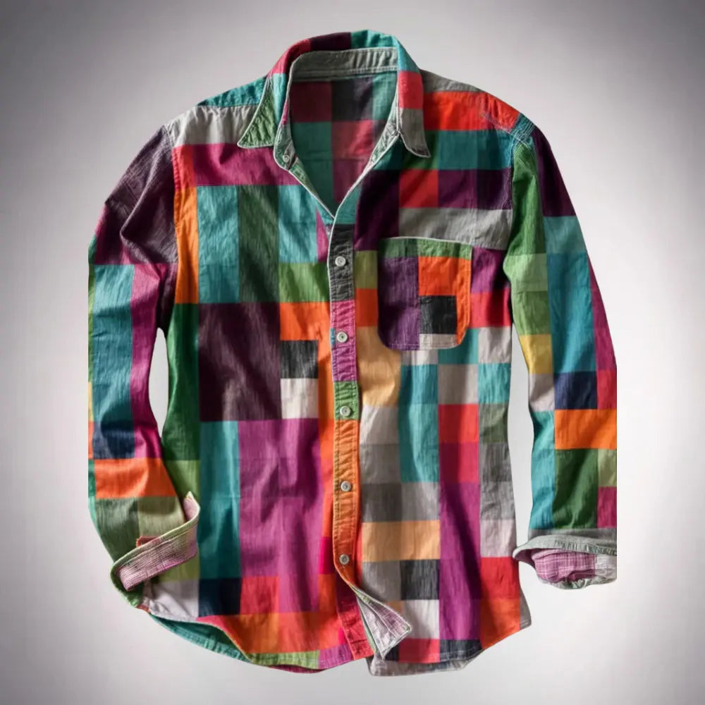 Éclat de Couleurs | HANDTEKENING MOSAÏEK SHIRT