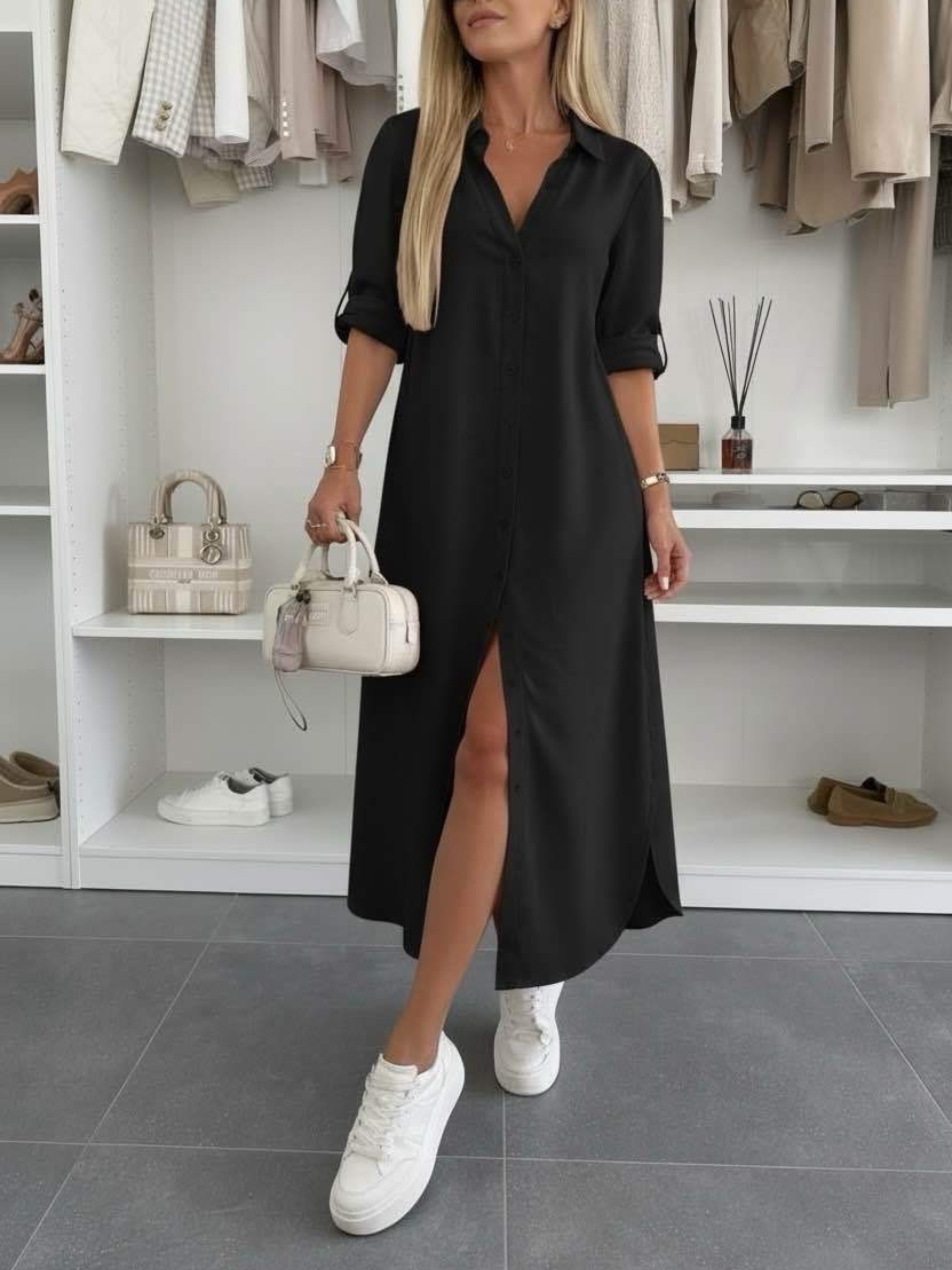 Fenne™ | Premium Oversized Blousejurk – Moeiteloze Stijl & Ultiem Draagcomfort