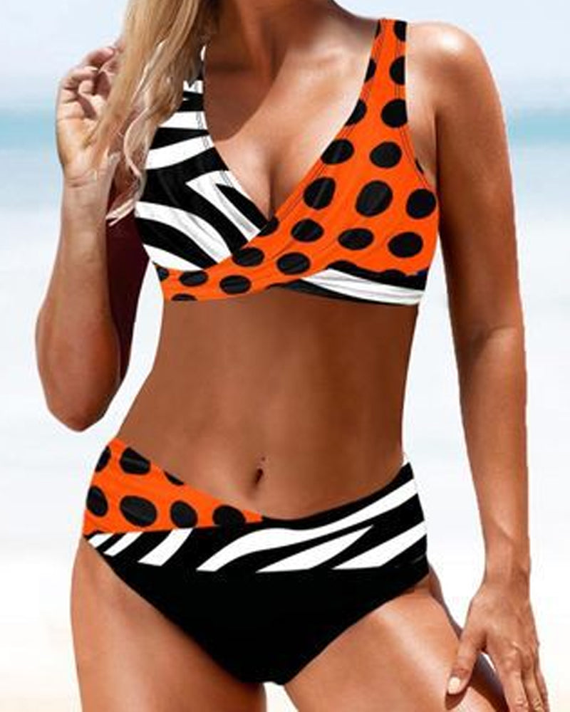 Evalyn - Vrolijke Kleurrijke Bikini
