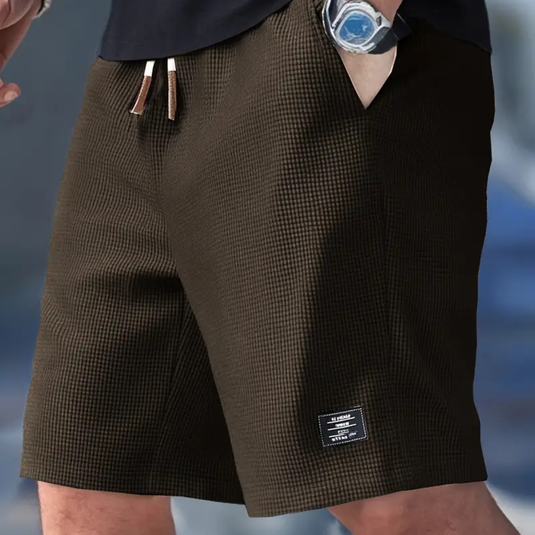 Sam™ | Premium zomerse shorts met structuur – Lichtgewicht comfort en strakke pasvorm