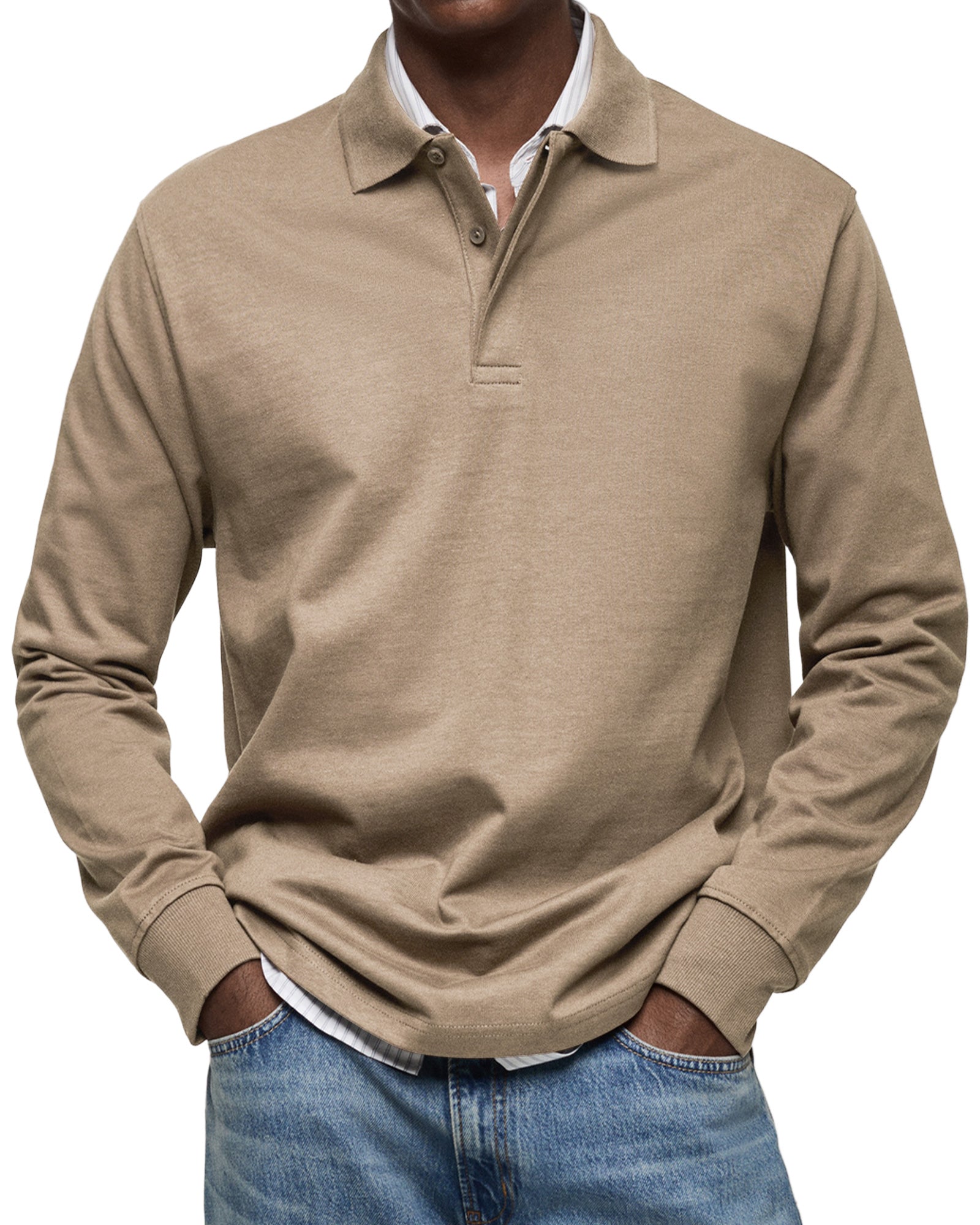 Koen™ | Luxe Polo met Lange Mouwen – Tijdloze Stijl & Dagelijks Comfort