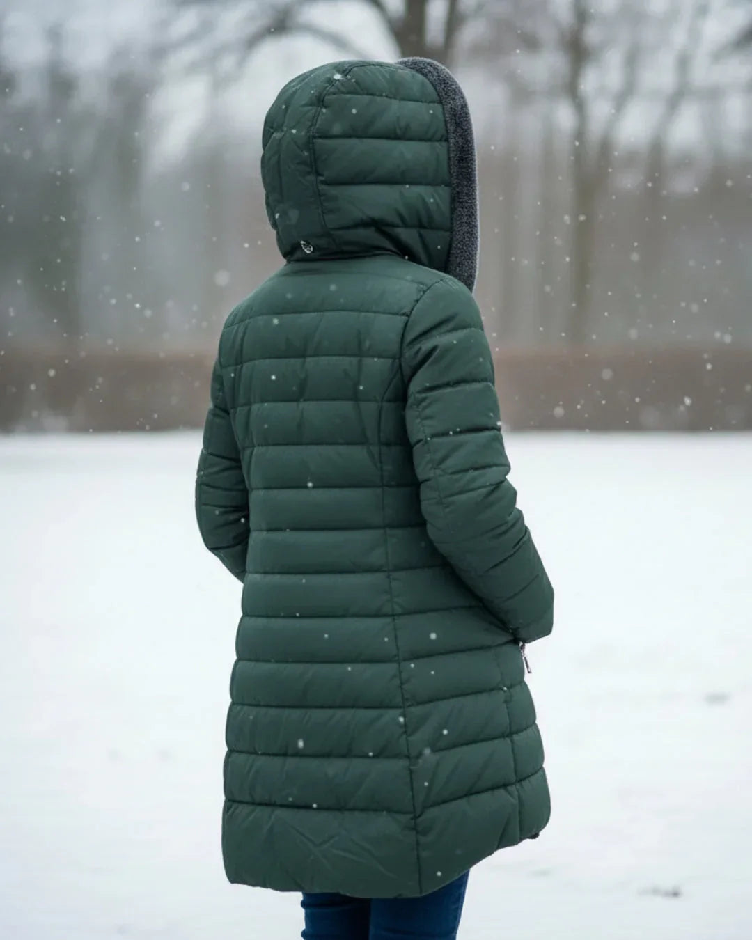 Olivia™ | Ultra-Warme Gewatteerde Winterjas – Gezellige Comfort Ontmoet Tijdloze Elegant.