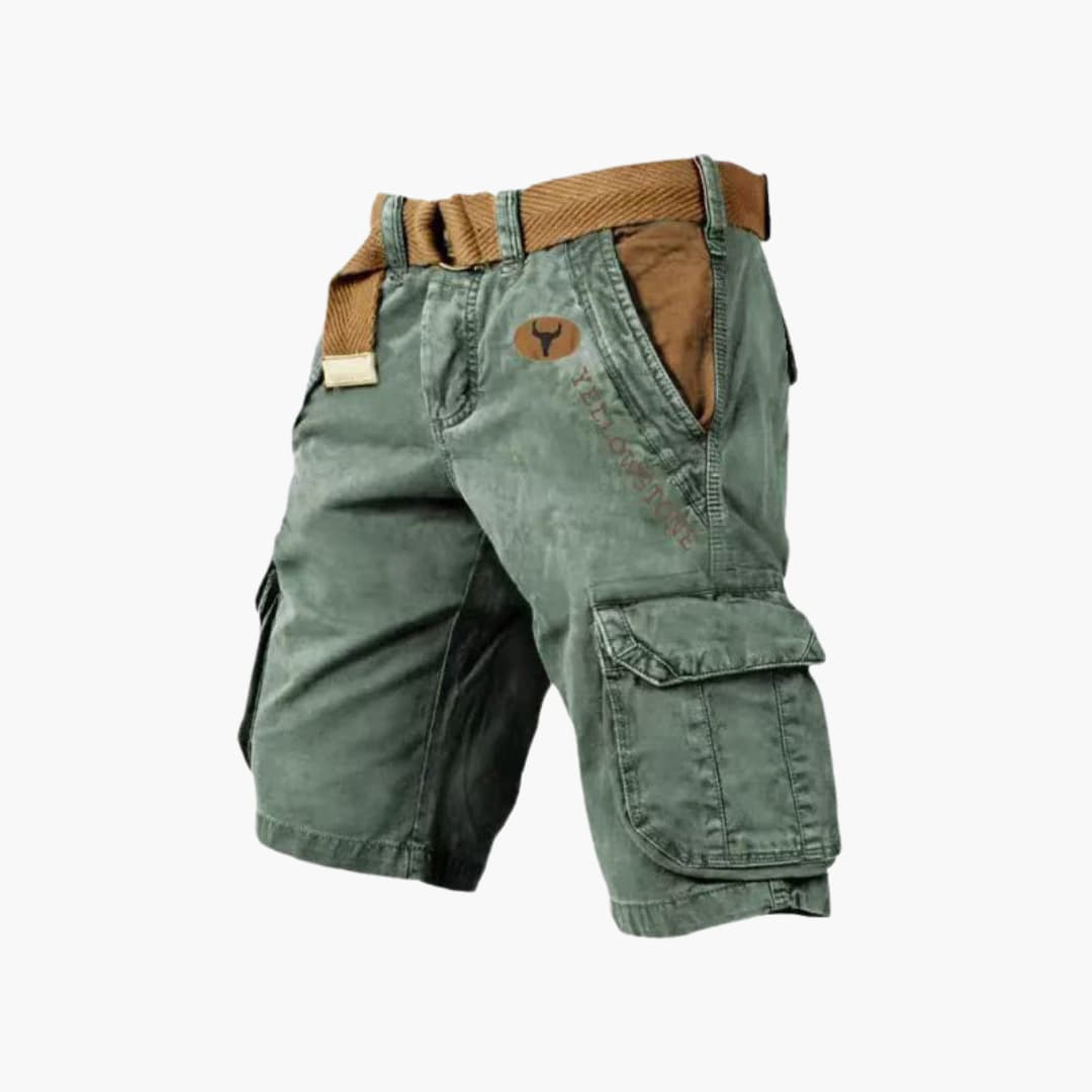 James™ | Robuuste utility-cargoshort – Duurzaam comfort en moderne pasvorm