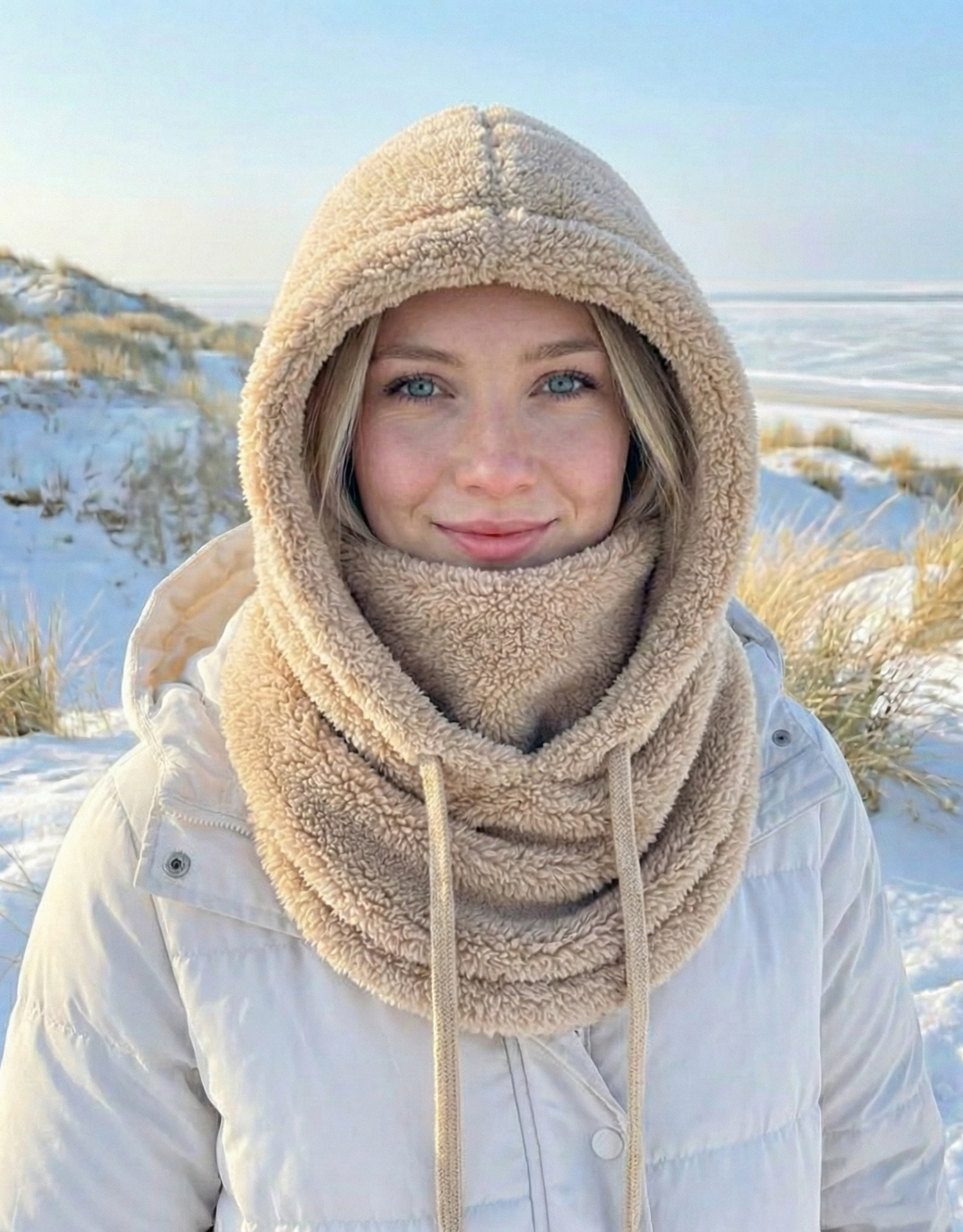 FrostHug Hoodie™ | De beste wintercocon – Extreme warmte, zacht comfort en totale bescherming