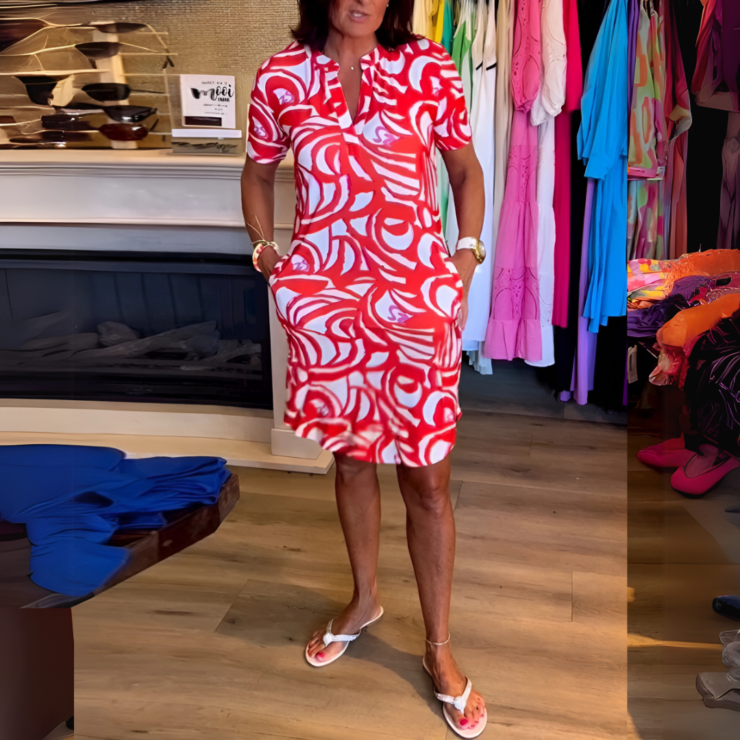 Karlijn™ | Premium Zomerjurk – Luchtige Elegantie & Moeiteloos Draagcomfort