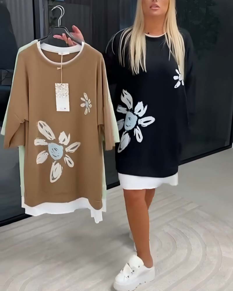 Danique™ | Premium Casual Sweatshirtjurk – Moeiteloze Stijl & Comfort voor Elke Dag