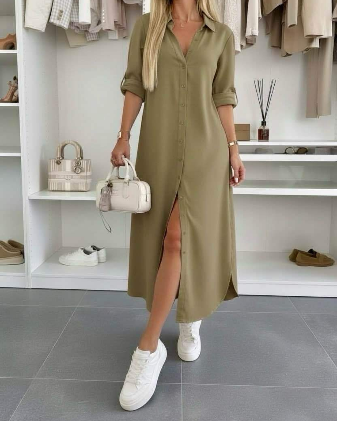 Fenne™ | Premium Oversized Blousejurk – Moeiteloze Stijl & Ultiem Draagcomfort