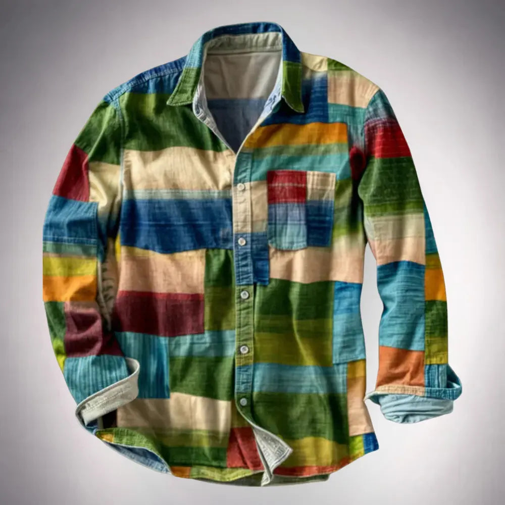 Éclat de Couleurs | HANDTEKENING MOSAÏEK SHIRT