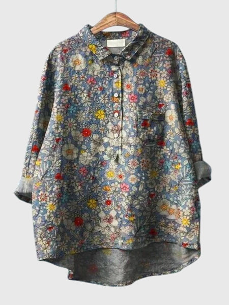 Valeria™ - Bloemenprint Blouse