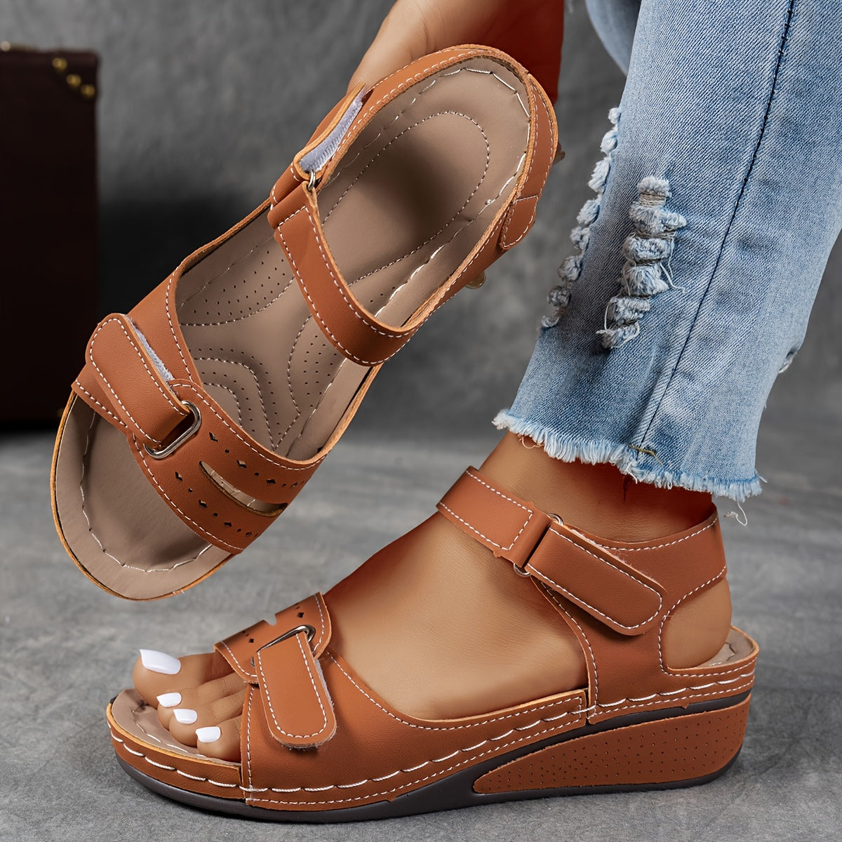 Laluna® | Premium orthopedische comfortabele sandalen – De hele dag pijnvrij lopen.