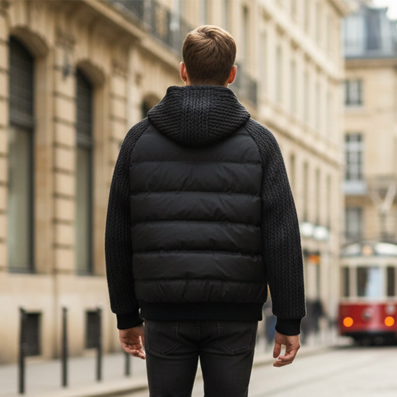 Hendrik™ | Hybride Heren Pufferjas met Capuchon