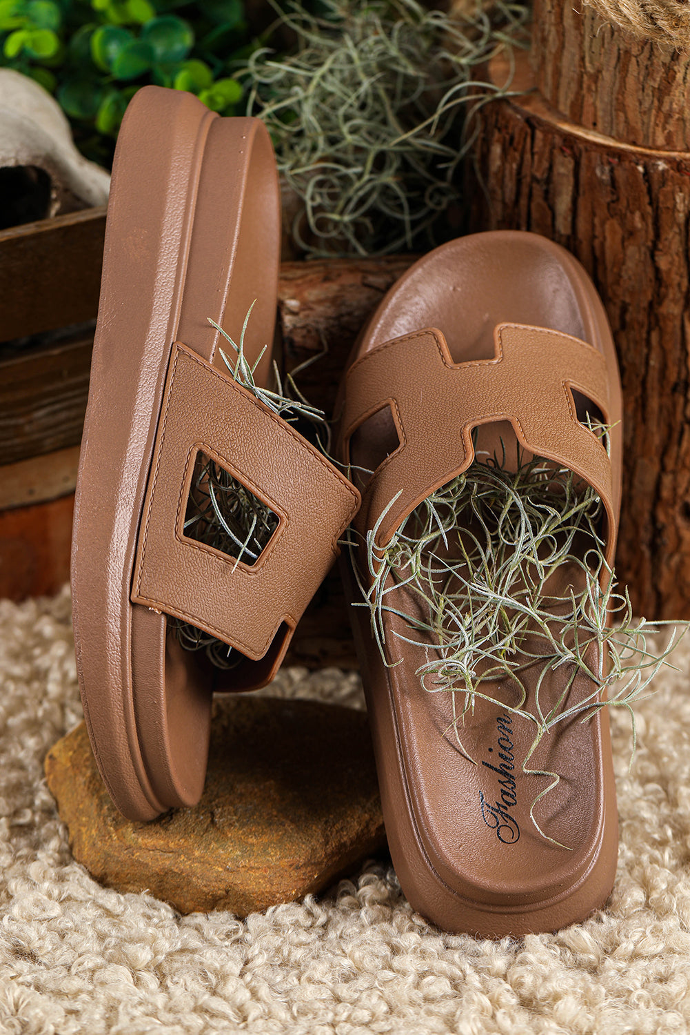 Nadine | Dames Chic Orthopedische Platform Slippers™