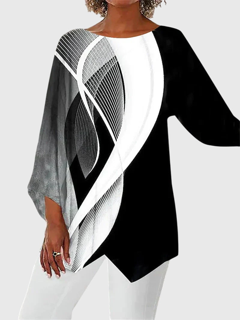 Bloom™ | Elegante Crew Neck Top