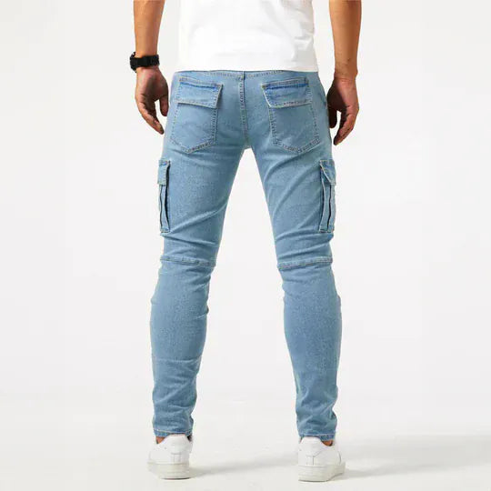 Keesje™ | Cargo Jeans – Moderne Pasvorm & Functioneel Comfort