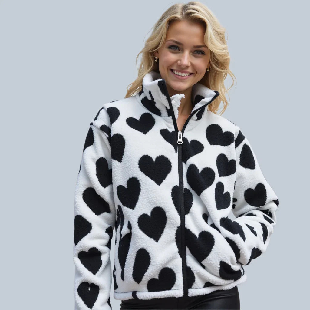 AlpenNord™ | Premium Heart winterjas – Omkeerbaar model en behaaglijke warmte voor de winter