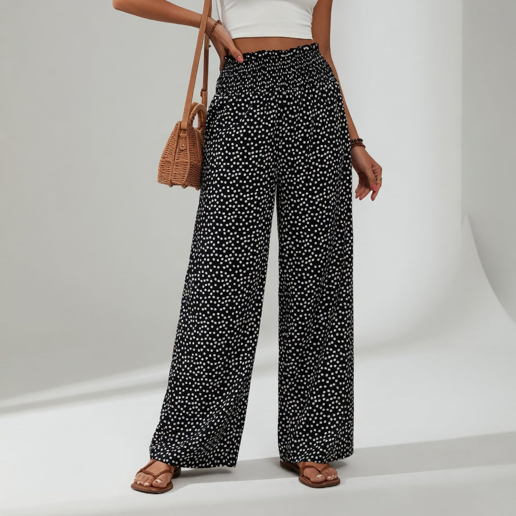 Cléophine™ — Vloeiende broek met comfortabele taille