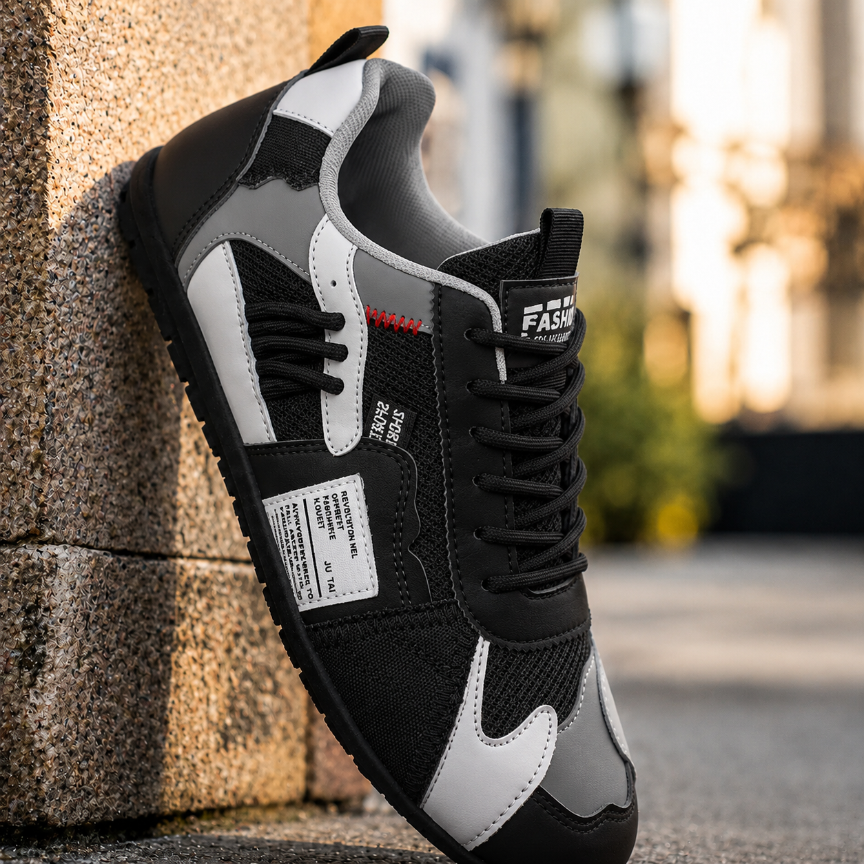 Luca | Retro gekleurde sneakers