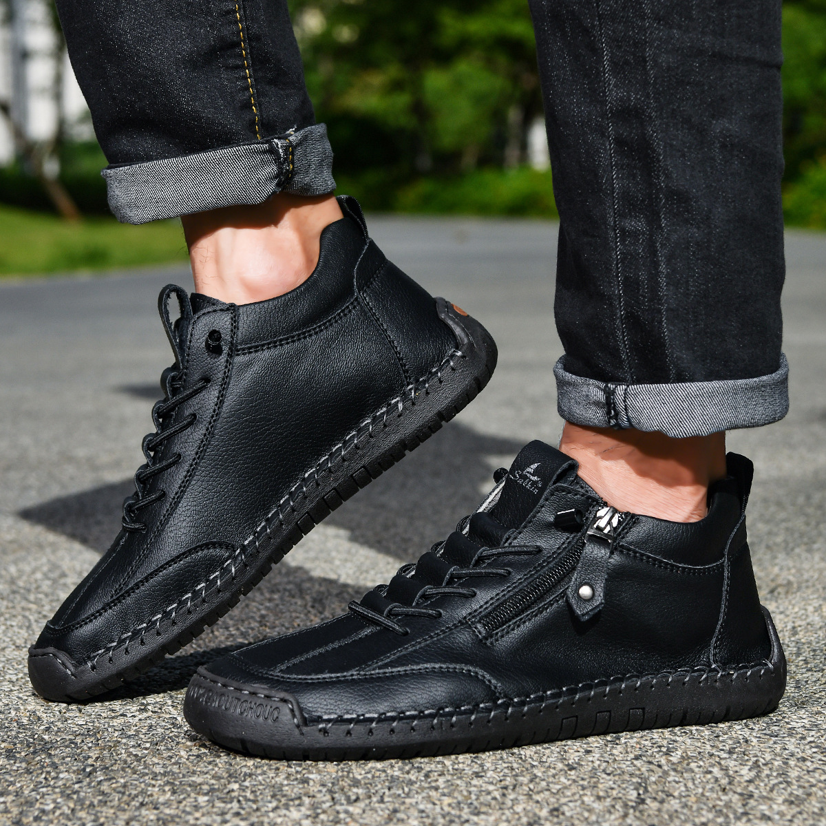 Henk™ | Premium Comfort Sneakers – Stevige Ondersteuning & Natuurlijk Loopgevoel