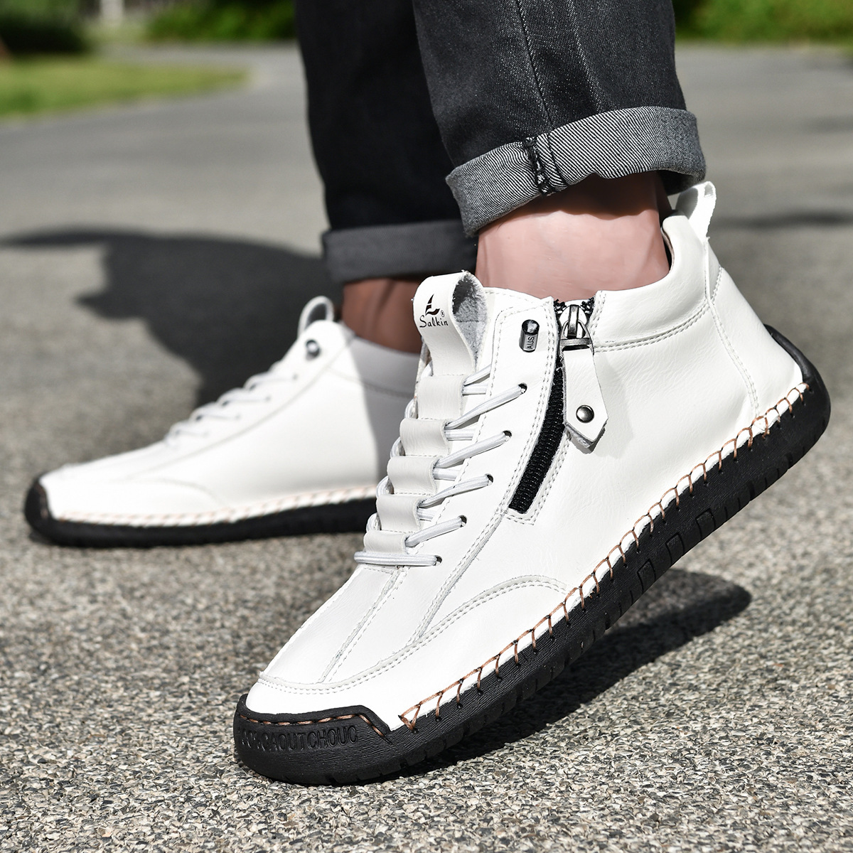 Henk™ | Premium Comfort Sneakers – Stevige Ondersteuning & Natuurlijk Loopgevoel
