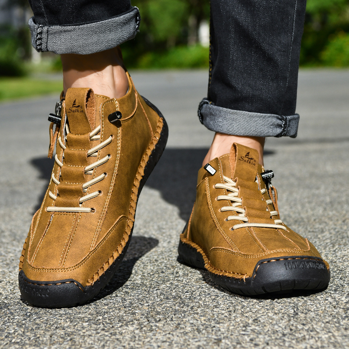 Henk™ | Premium Comfort Sneakers – Stevige Ondersteuning & Natuurlijk Loopgevoel