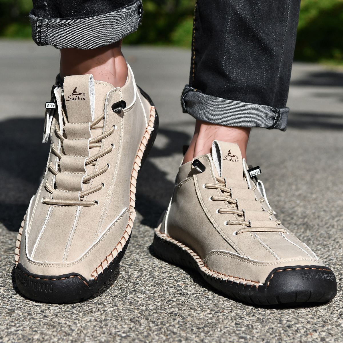 Henk™ | Premium Comfort Sneakers – Stevige Ondersteuning & Natuurlijk Loopgevoel