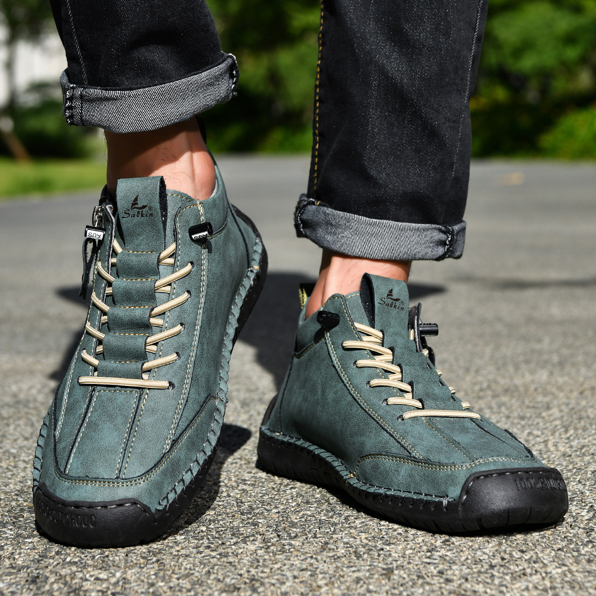 Henk™ | Premium Comfort Sneakers – Stevige Ondersteuning & Natuurlijk Loopgevoel