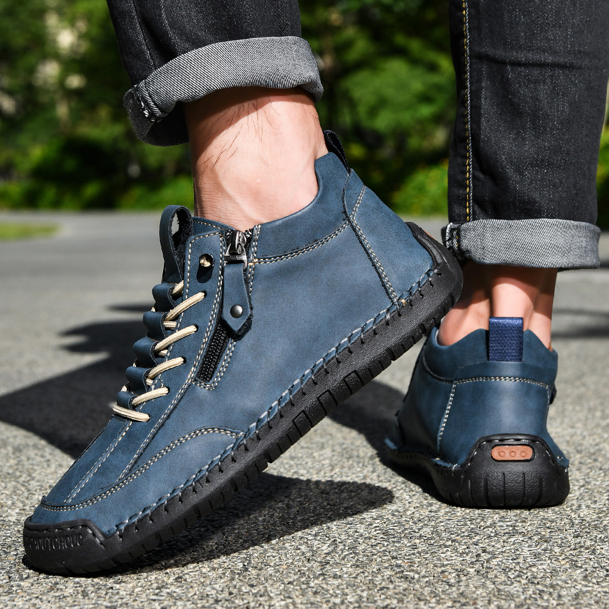 Henk™ | Premium Comfort Sneakers – Stevige Ondersteuning & Natuurlijk Loopgevoel