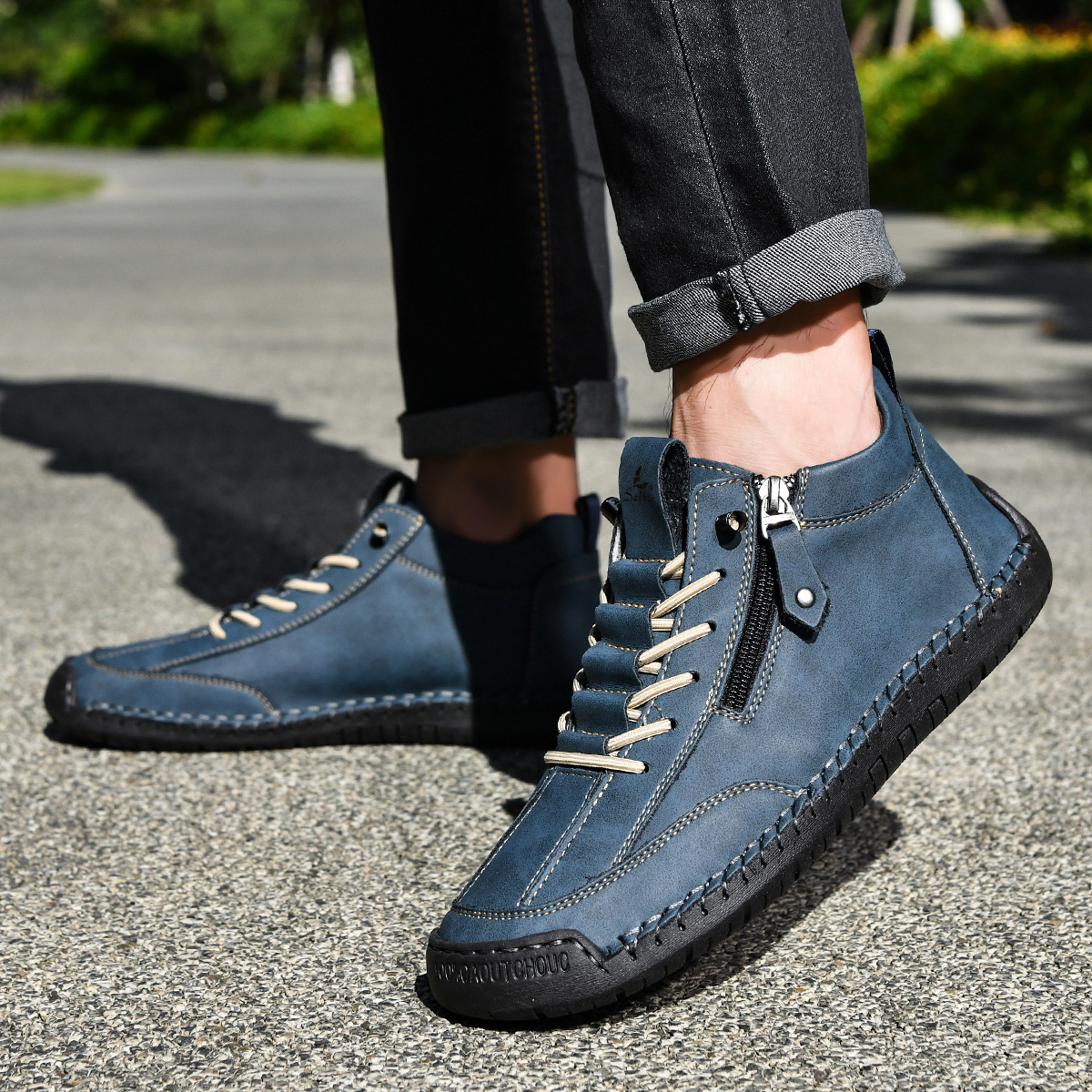 Henk™ | Premium Comfort Sneakers – Stevige Ondersteuning & Natuurlijk Loopgevoel
