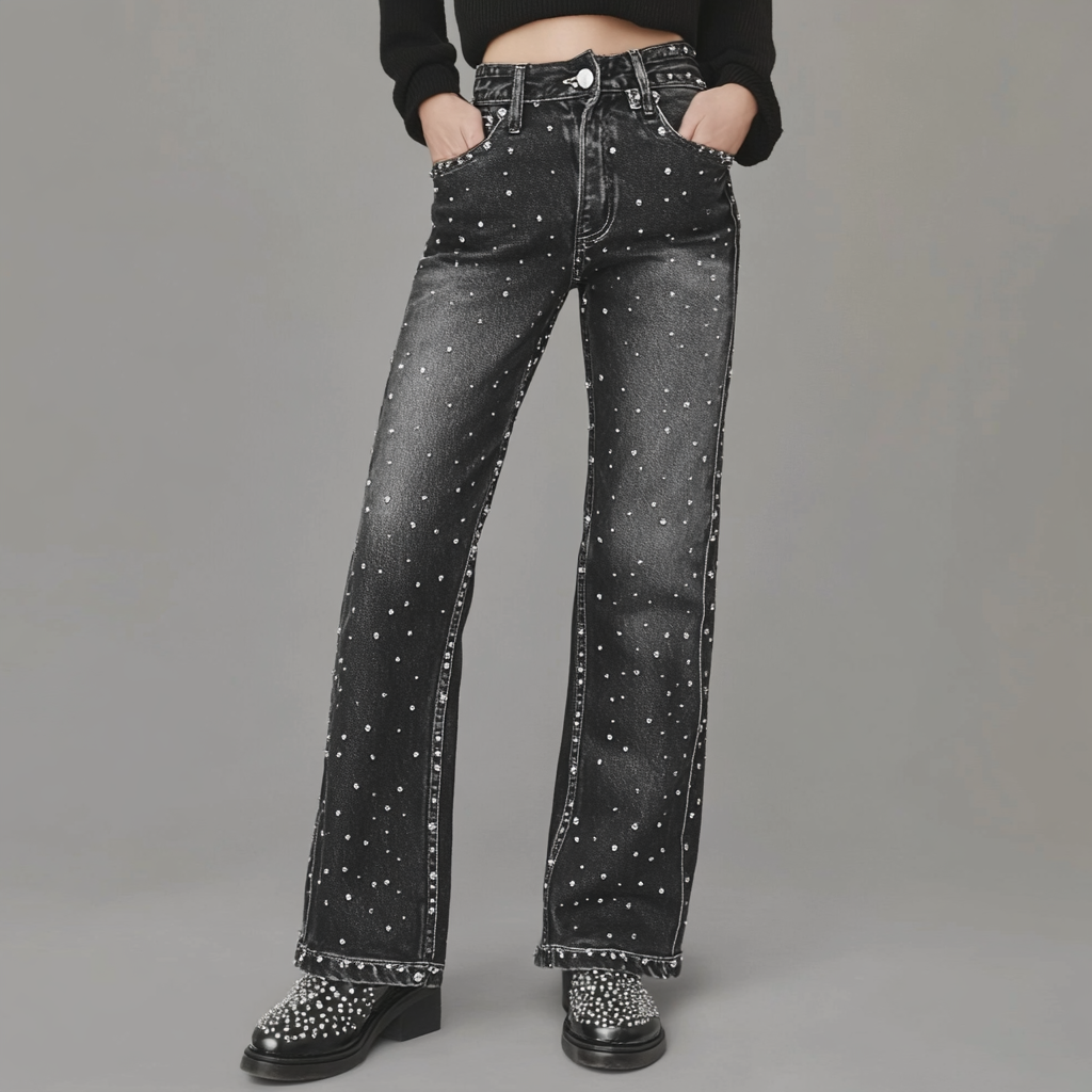 Bloom® | Glitter Spijkerbroek