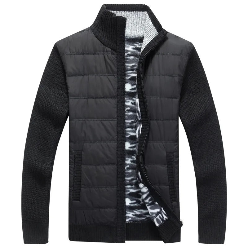 Noah™ | Hybride geïsoleerde puffer-gebreide jas