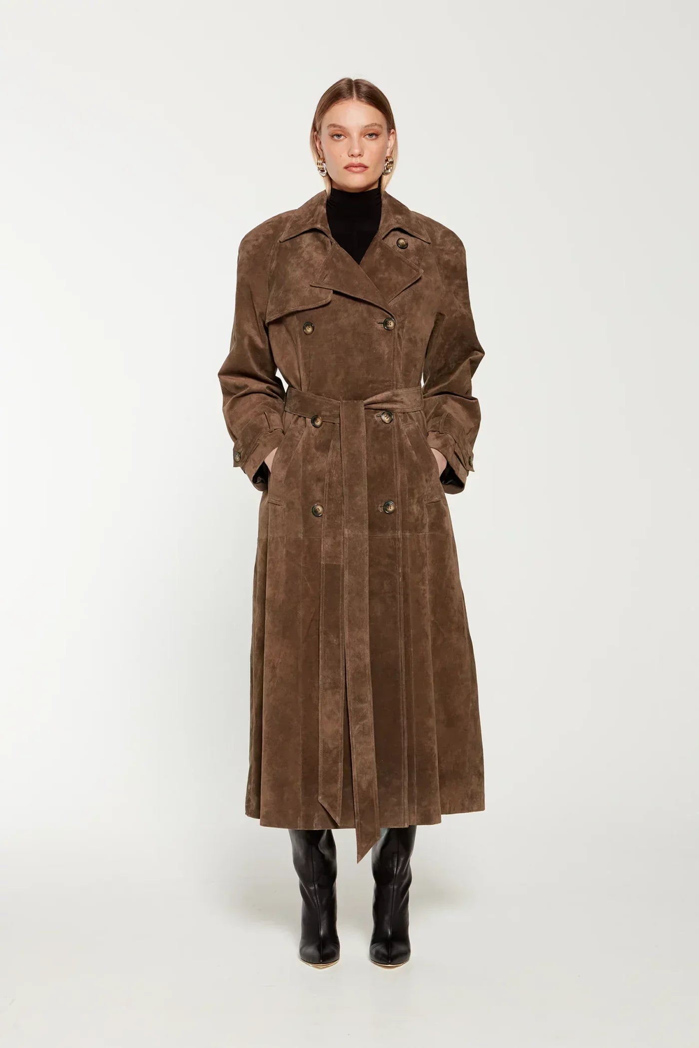 Bloom ™ | Suede Trenchcoat