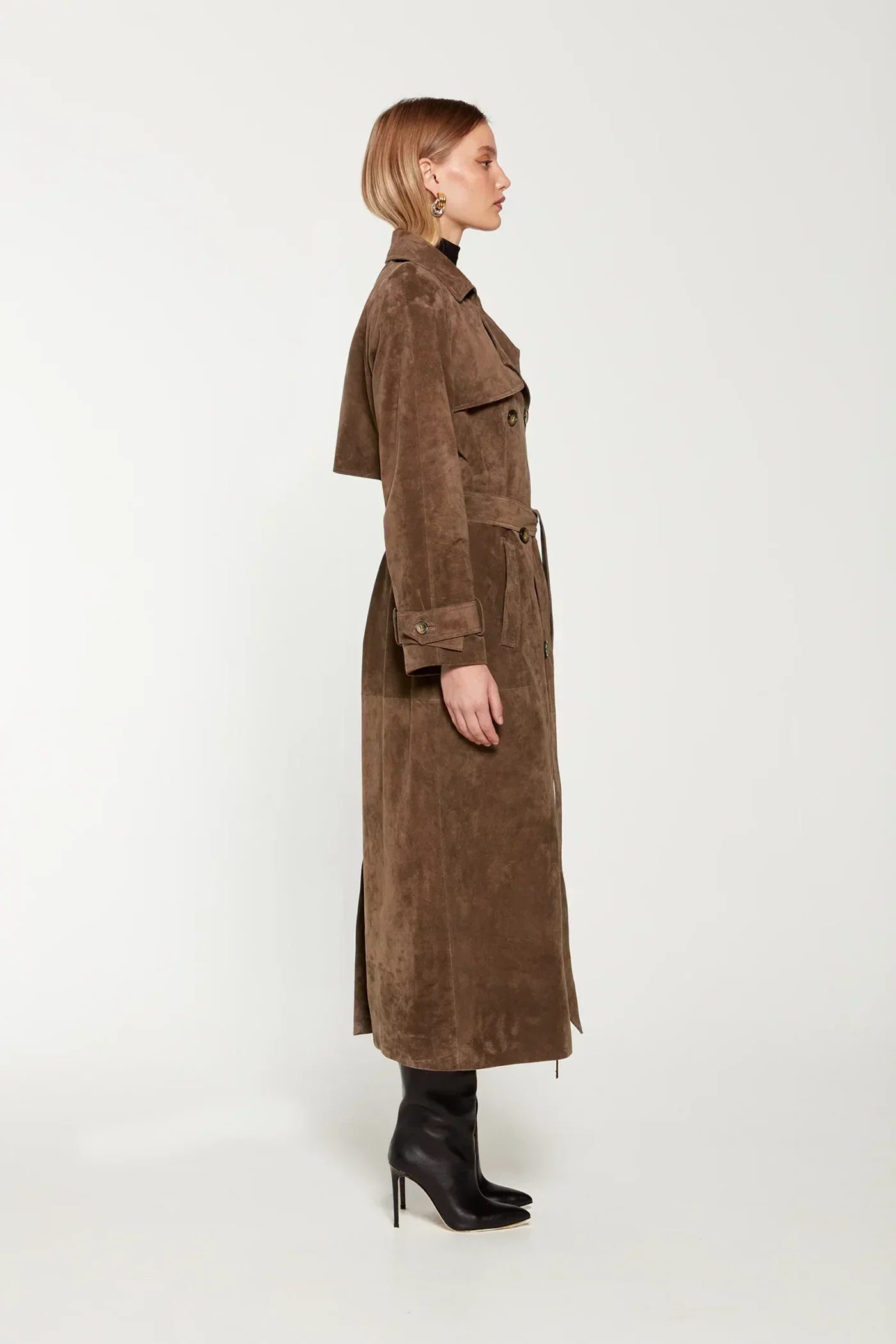 Bloom ™ | Suede Trenchcoat