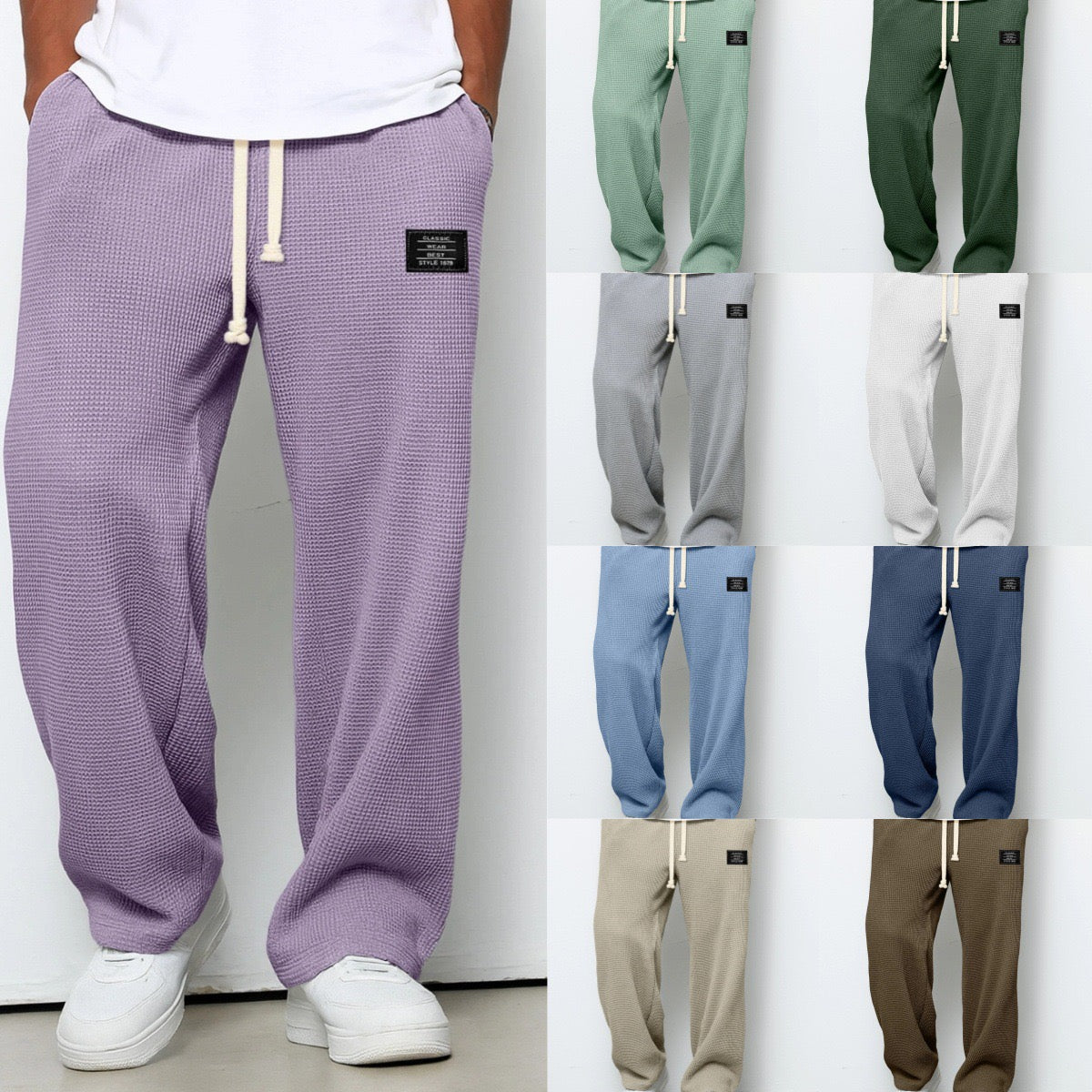 Samuel | Comfort Fit Broek - Zacht, Ademend & Stijlvol.