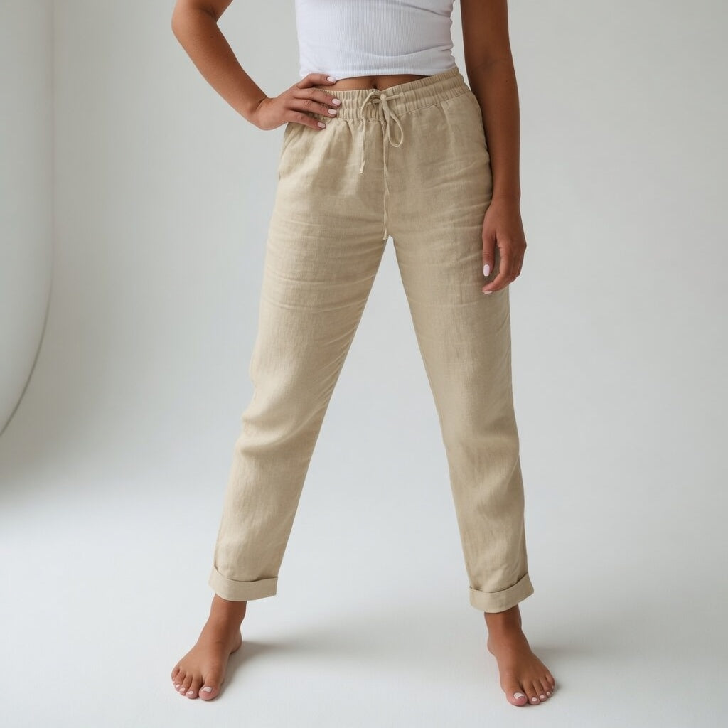 Albertine™ — 100% katoen comfortabele, vloeiende broek