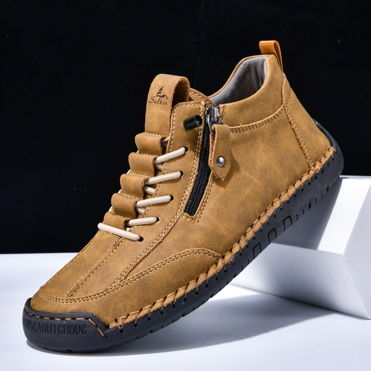 Henk™ | Premium Comfort Sneakers – Stevige Ondersteuning & Natuurlijk Loopgevoel