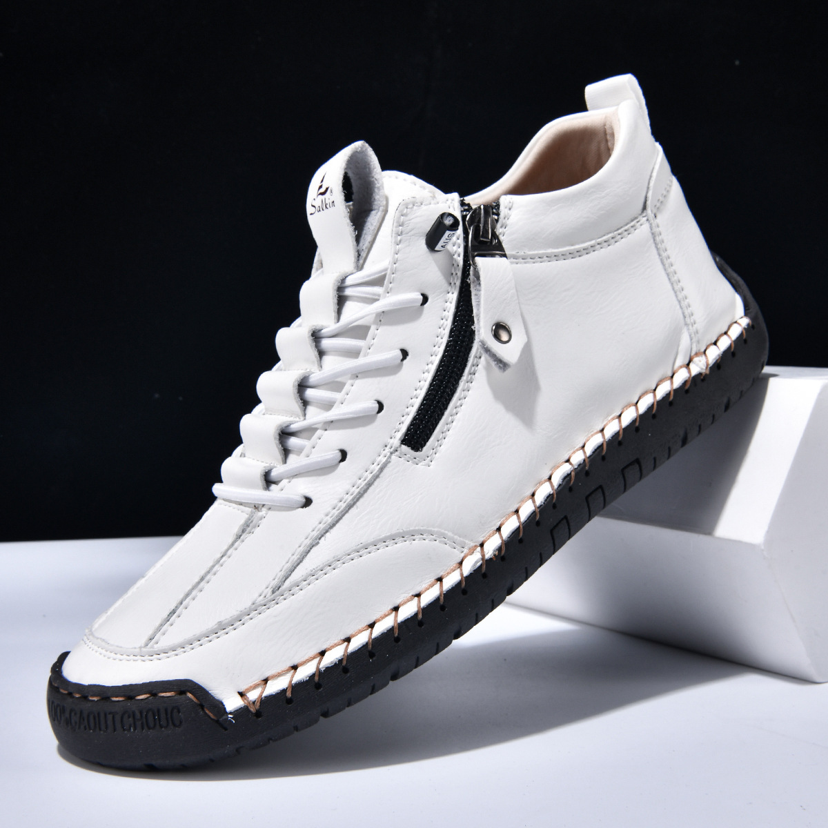 Henk™ | Premium Comfort Sneakers – Stevige Ondersteuning & Natuurlijk Loopgevoel