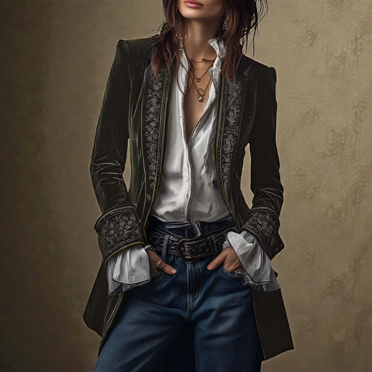 Elise™ | Luxe fluwelen jasje