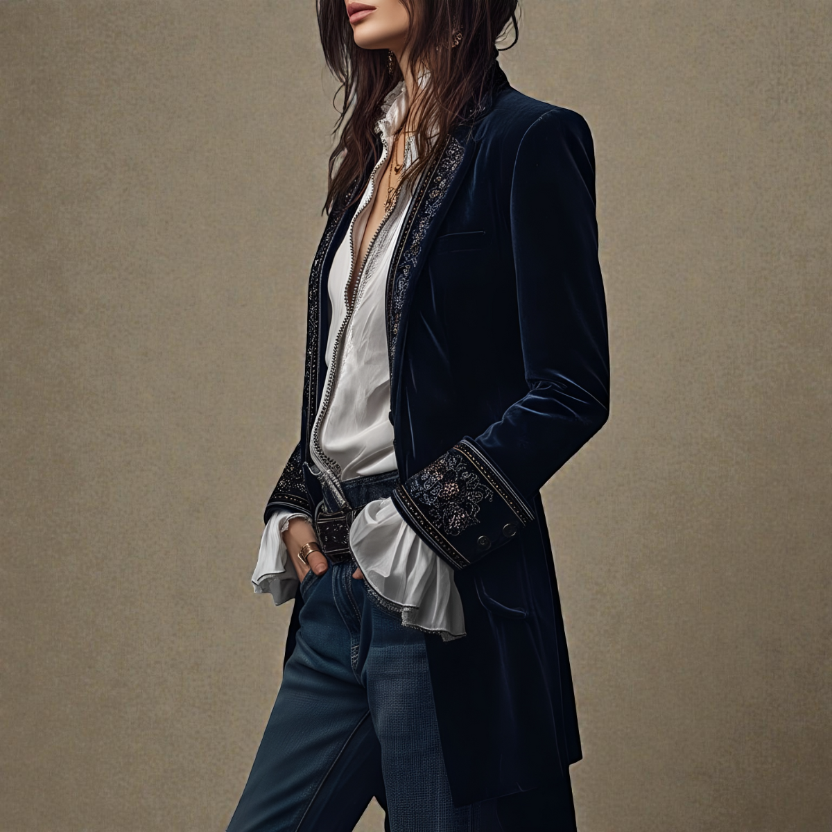 Elise™ | Luxe fluwelen jasje