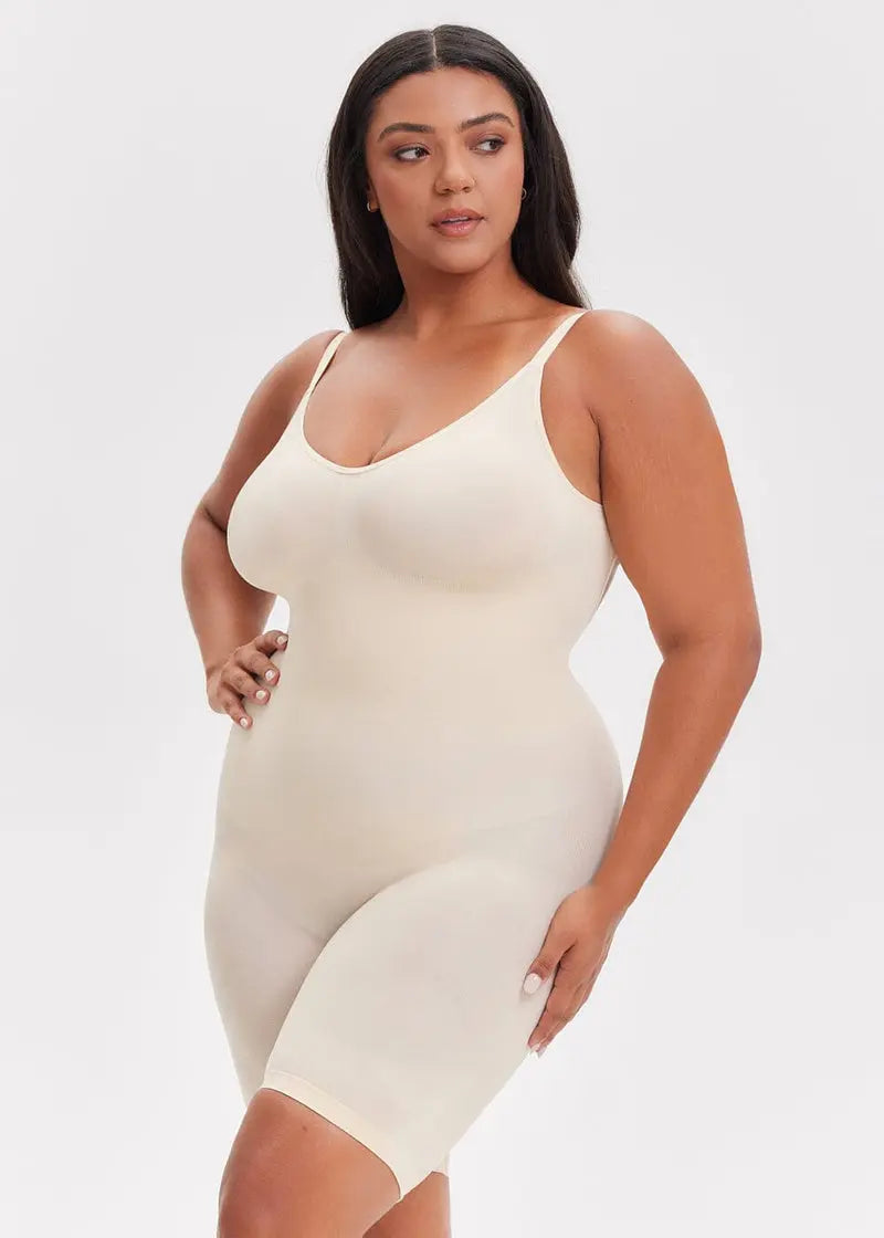 Bloom ™ | Open Back Thigh Bodysuit
