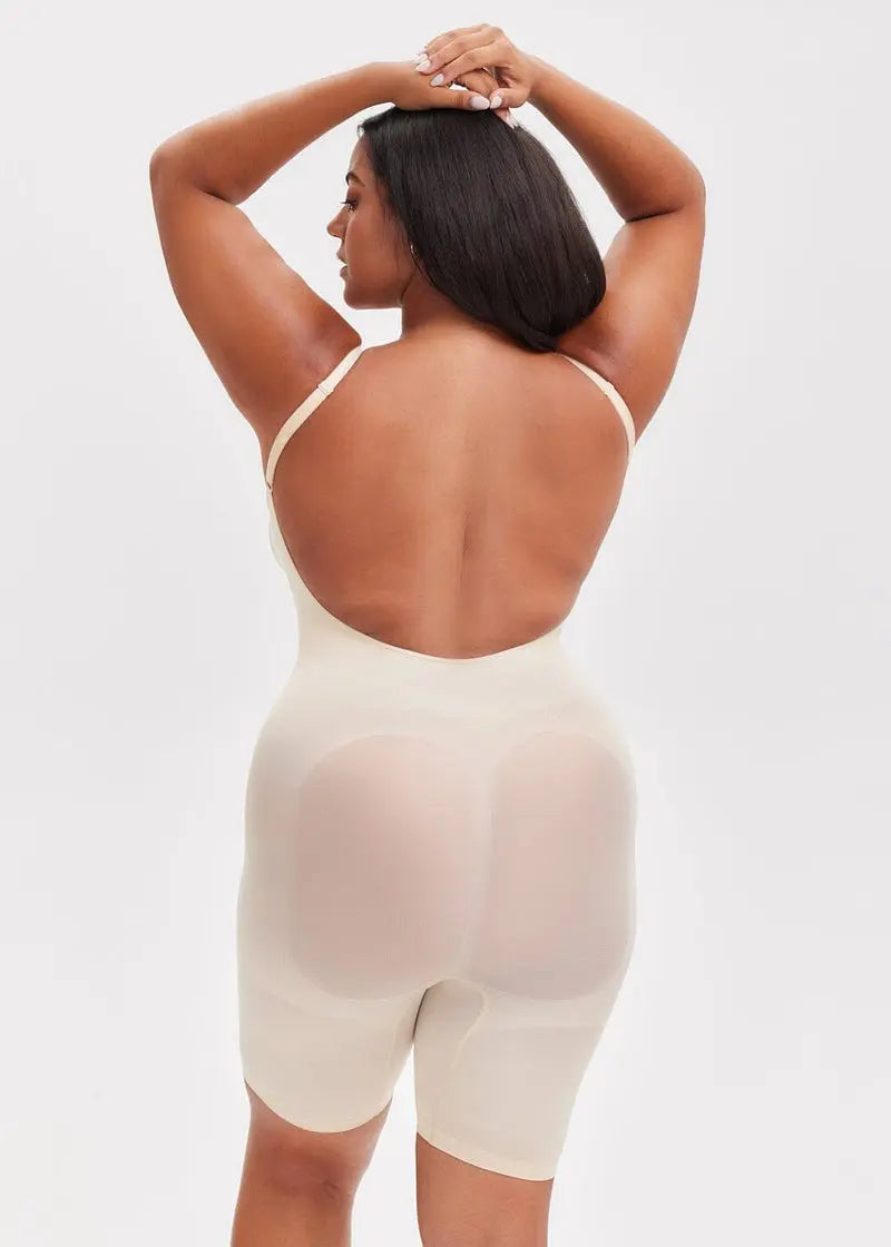 Bloom ™ | Open Back Thigh Bodysuit