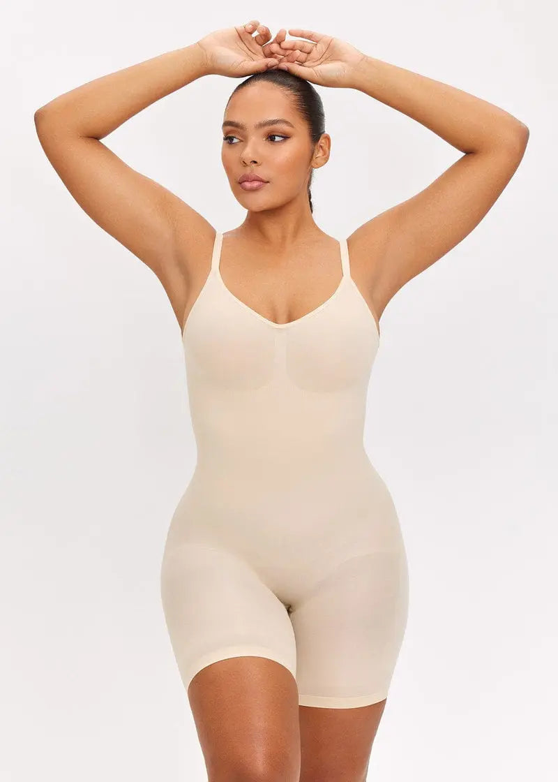 Bloom ™ | Open Back Thigh Bodysuit