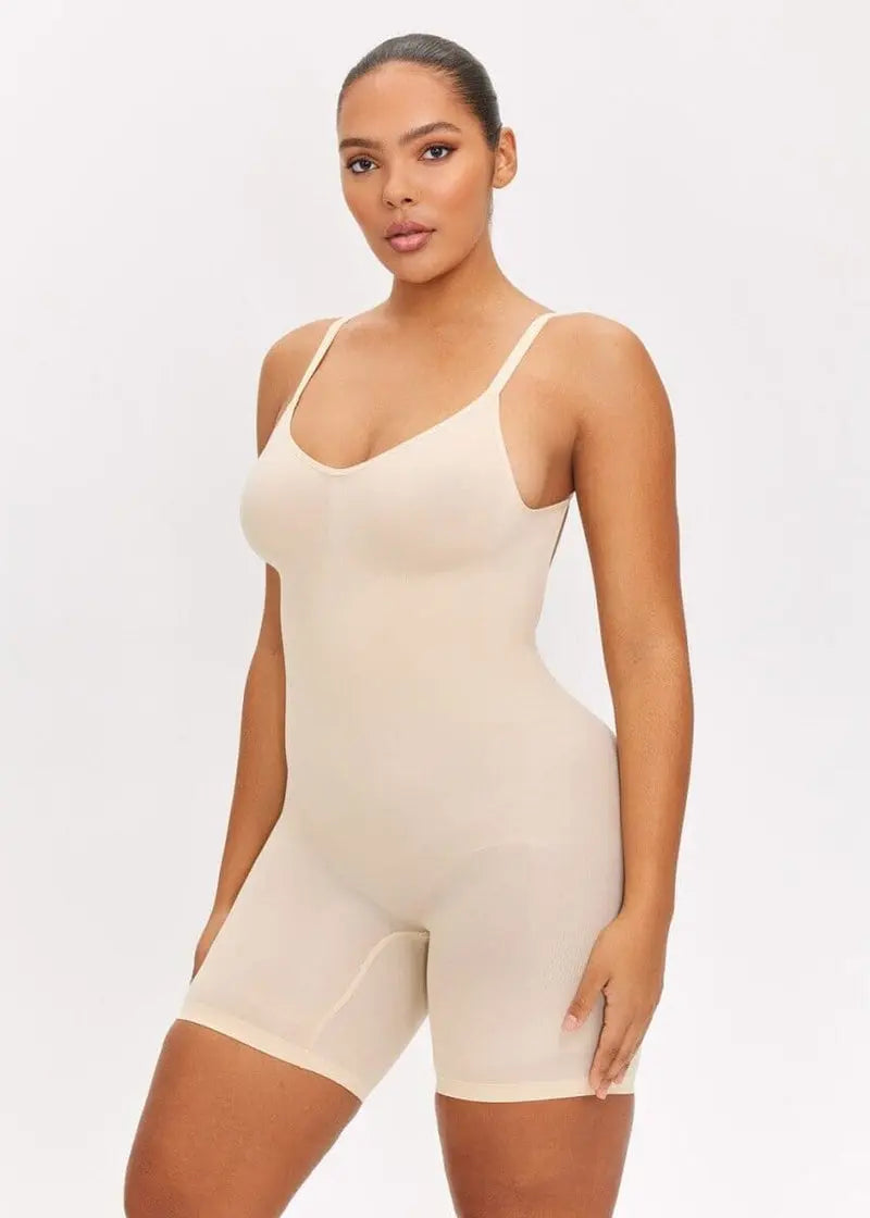 Bloom ™ | Open Back Thigh Bodysuit