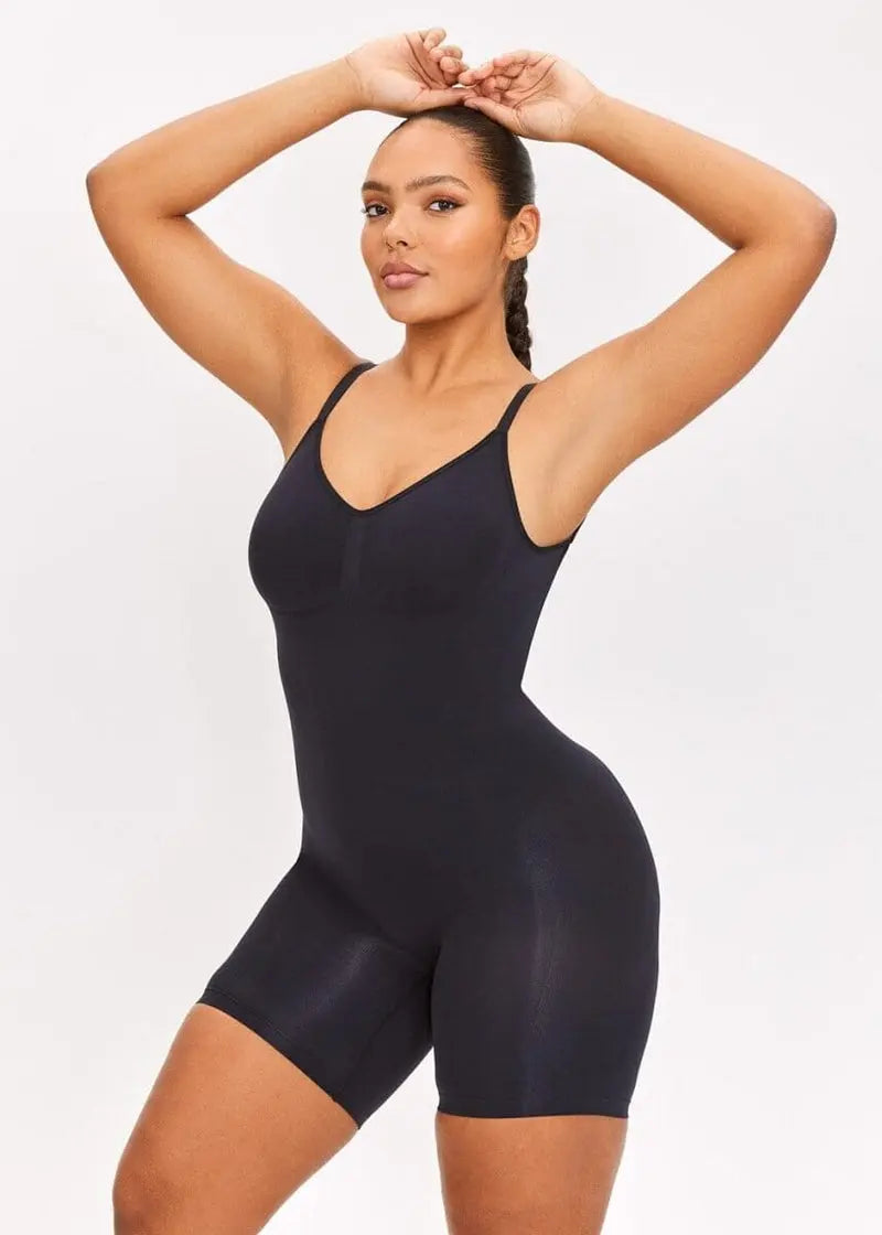 Bloom ™ | Open Back Thigh Bodysuit