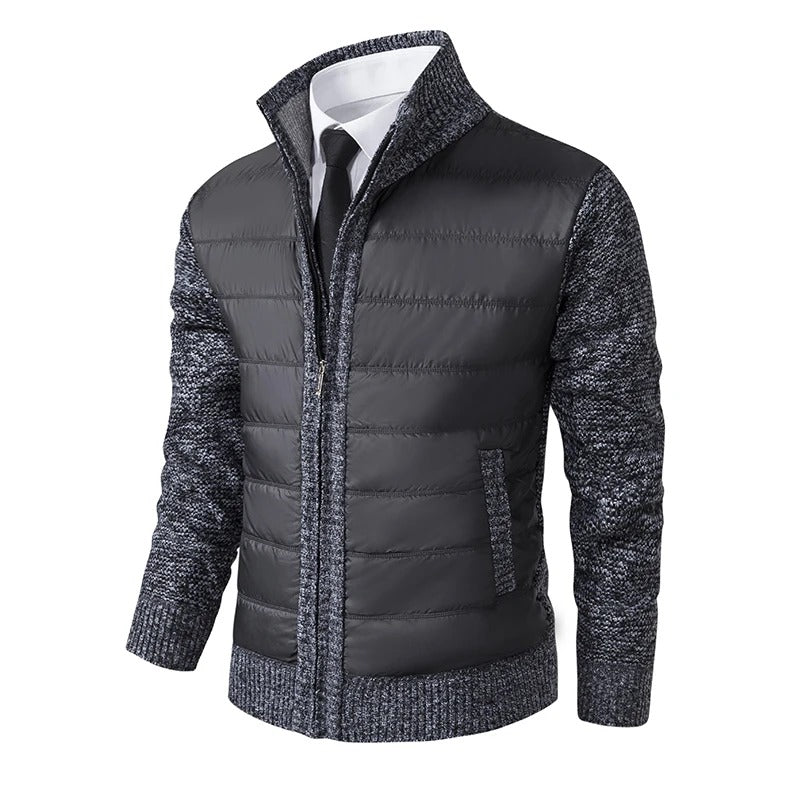Noah™ | Hybride geïsoleerde puffer-gebreide jas