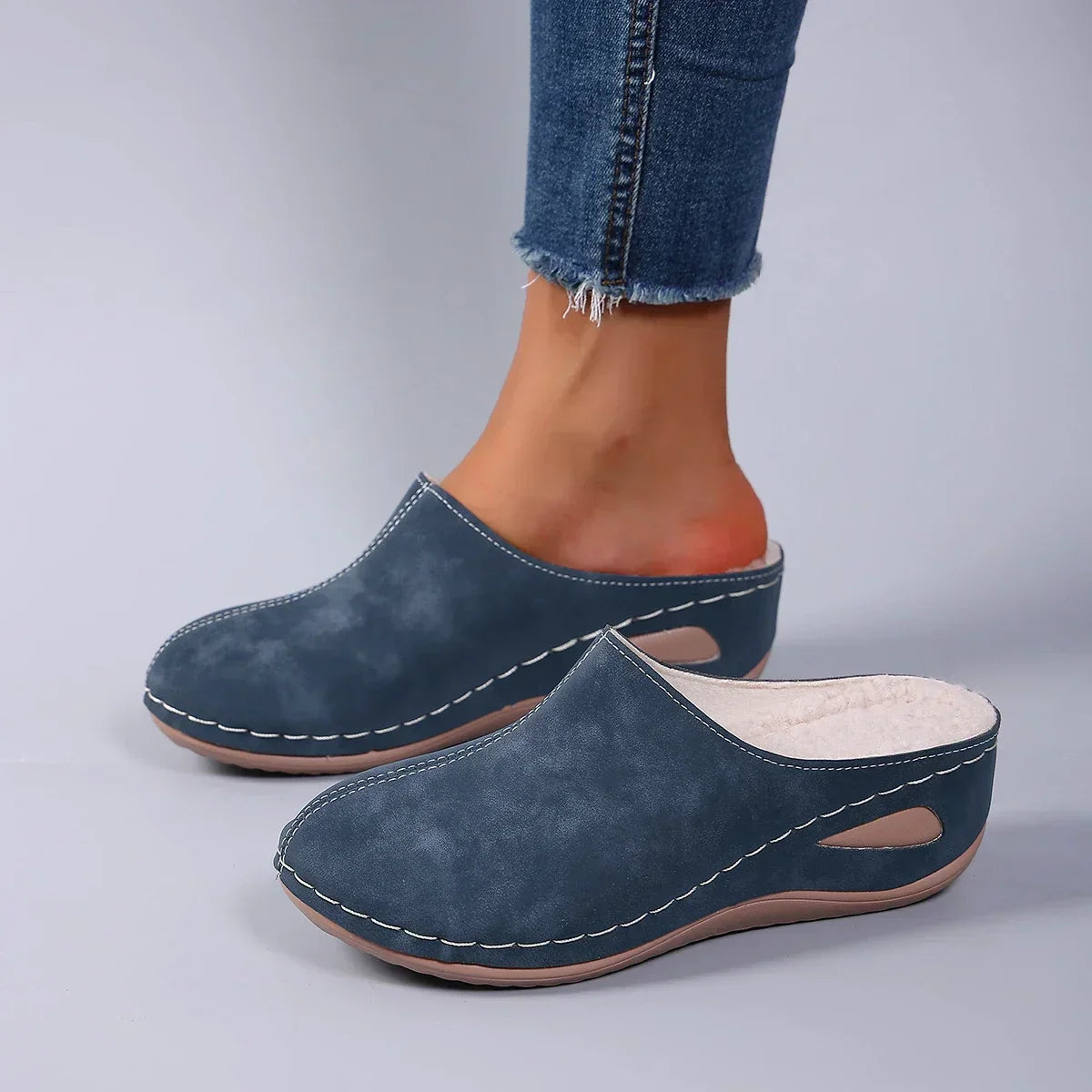 Sanne™ | Premium Comfort Pantoffels – Warme Ontspanning & Zachte Ondersteuning