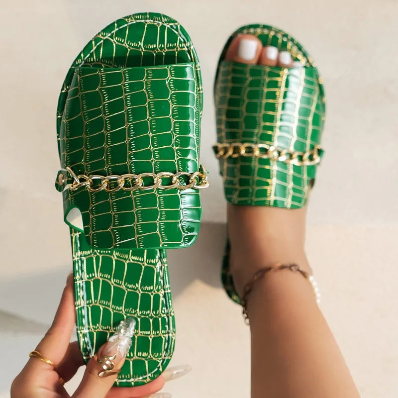 Mira | Luxe Wedge Strand Flip-Flops™