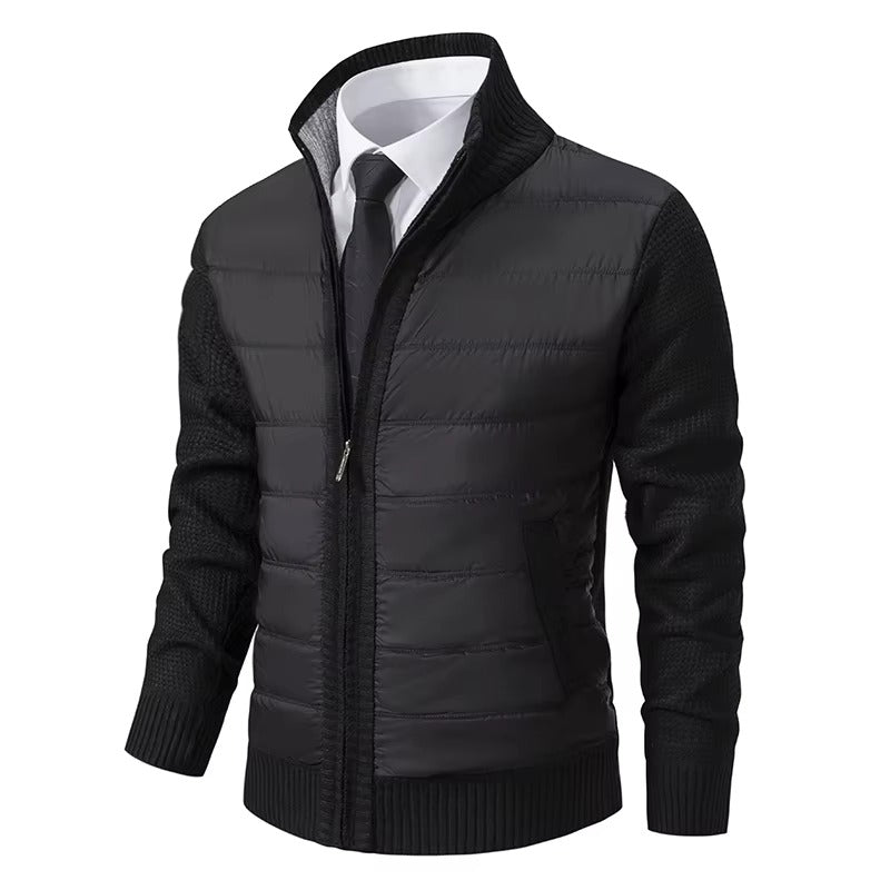 Noah™ | Hybride geïsoleerde puffer-gebreide jas